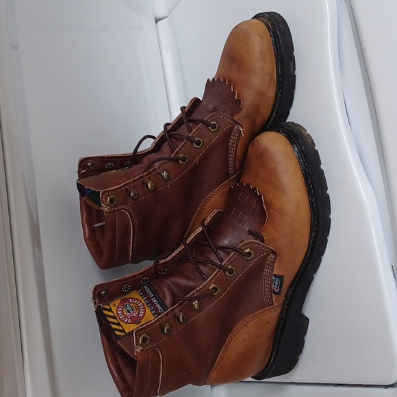 Justin boots Roper boots women's size 7. Made in the USA - Picture 1 of 8
